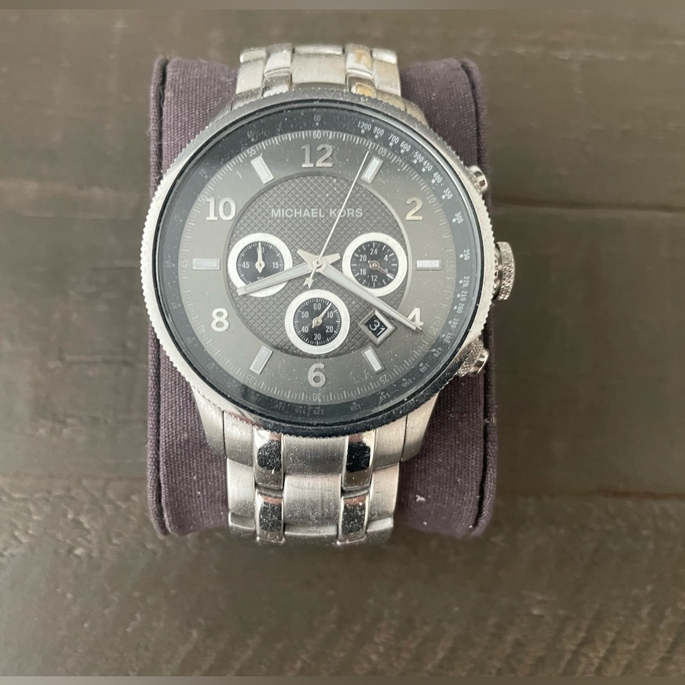 Michael Kors Chrome Watch